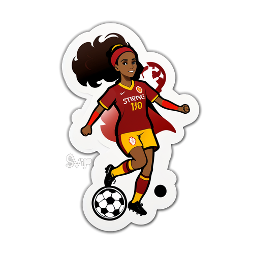 Güçlü Kadınlar, Güçlü Futbol: Galatasaray Kadın Futbol Takımı Hayranlarına Özel Sticker!