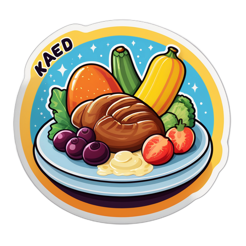 Nak og Æd Sticker