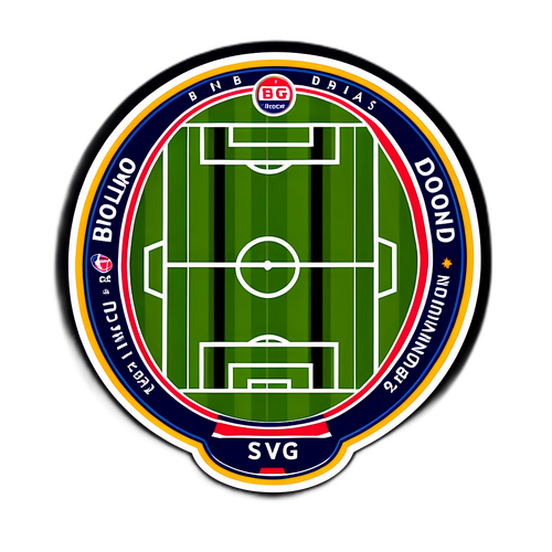 สนามฟุตบอลในระหว่างการแข่งขันของโบโลญญาและบรานน์