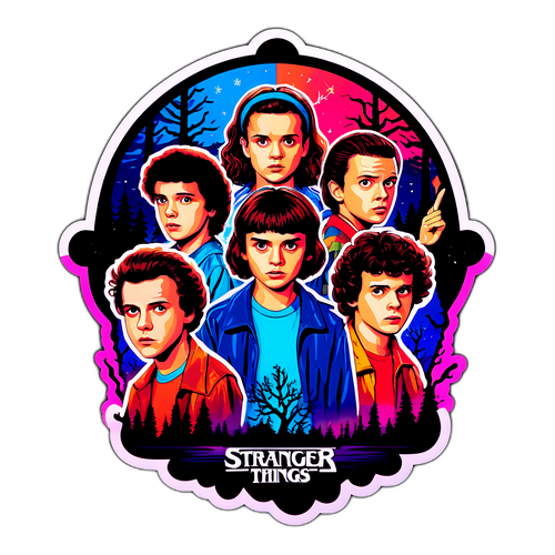 Misteryosong Ilustrasyon ng Pinal na Episode ng Stranger Things