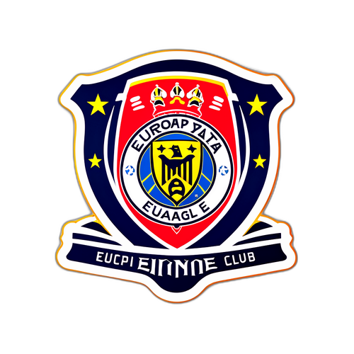 ס sticker שמדגיש את מסלול ליגת אירופה