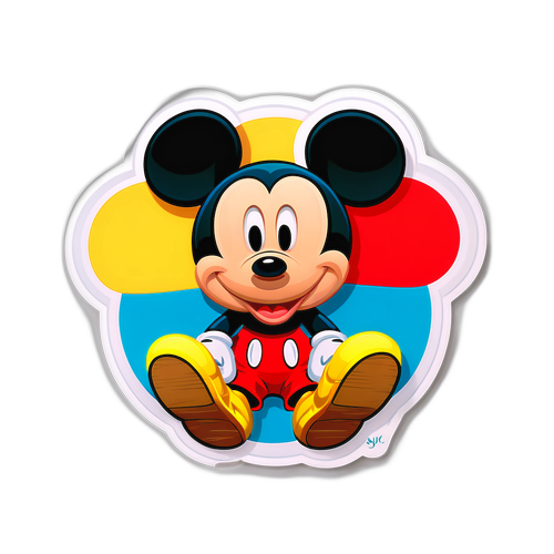 Mickey Mouse Klistermærke