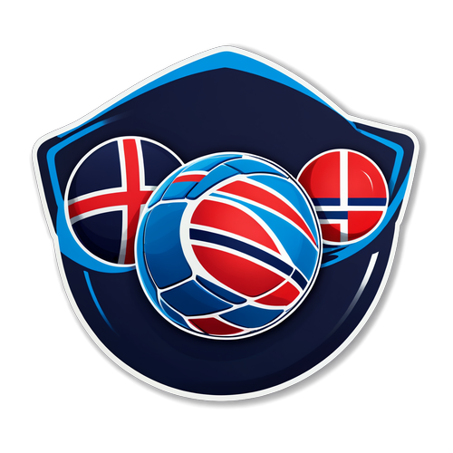 Håndballdesign Norge-Danmark