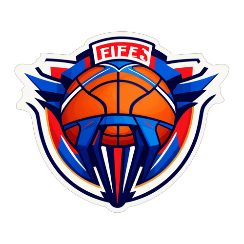 Basketbol Sticker Tasarımı