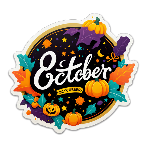 ¡Celebra el 1 de Octubre! Descubre el Verdadero Significado de la Fiesta con Coloridos Diseños y Caligrafía Festiva