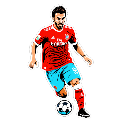 Kerem Aktürkoğlu'nun Futbol Dribbling Yetenekleriyle Benfica Logosu Birleşti! Bu Stickerı Kaçırmayın!