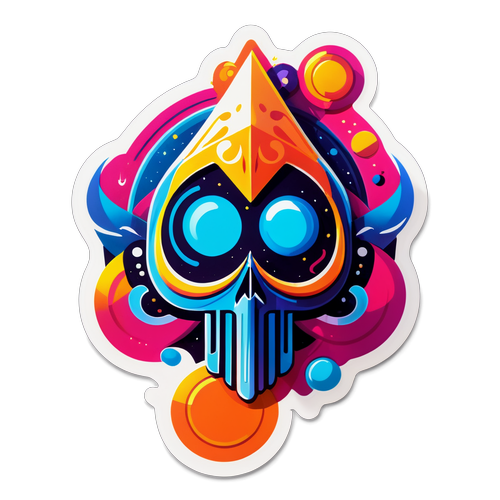 Modern Futurista Návrat Sticker