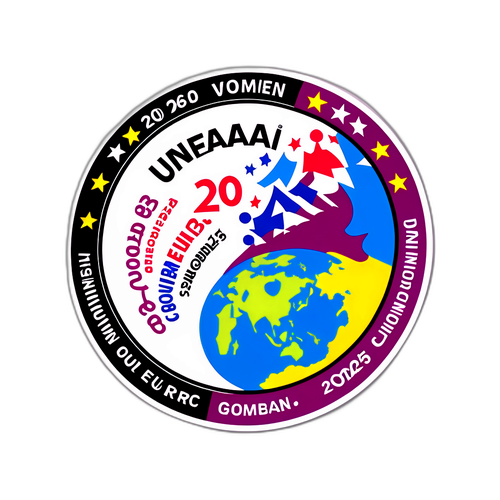 Fodbold og UEFA Women's Euro 2025 Sticker
