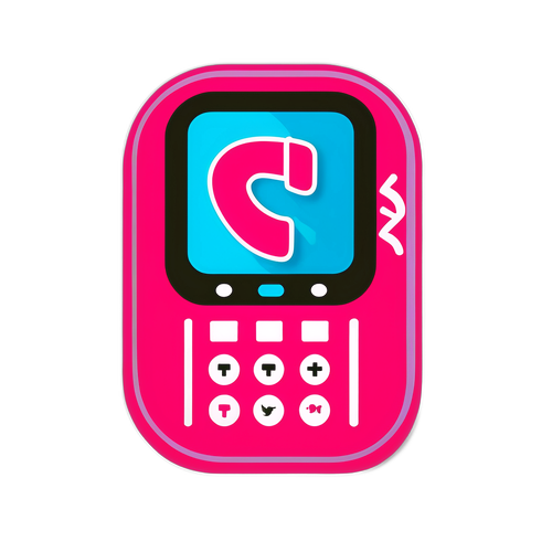Modern telefon ve güçlü bağlantı sembolleri ile Türk Telekom logosu