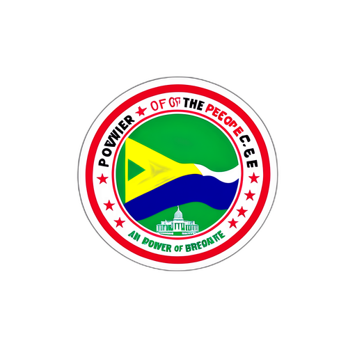 Ícone do Senado com Bandeiras Brasileiras