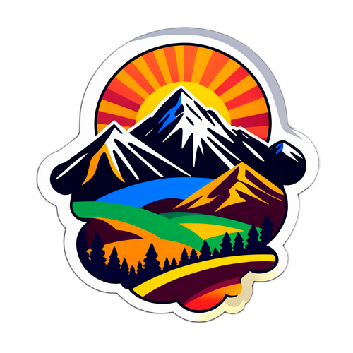 Gyönyörű Andorra tája