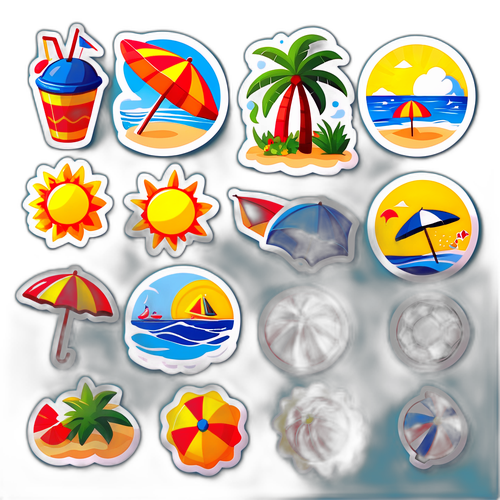 Sticker về lễ hội mùa hè