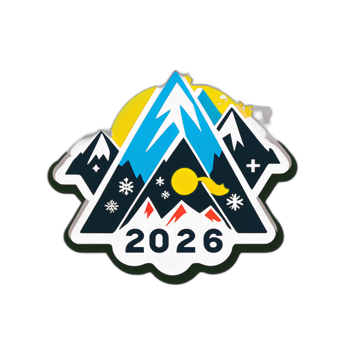 2026 Kış Olimpiyatları Temalı Sticker