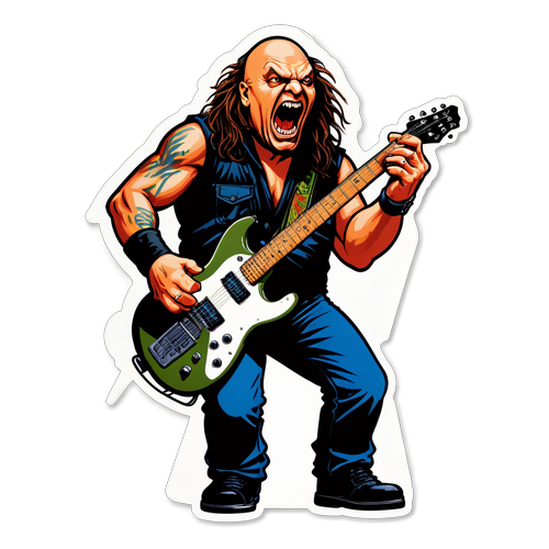 Fang Øjeblikket: Paul Di'Anno Rocker Scenen i En Uforglemmelig Iron Maiden Koncert!