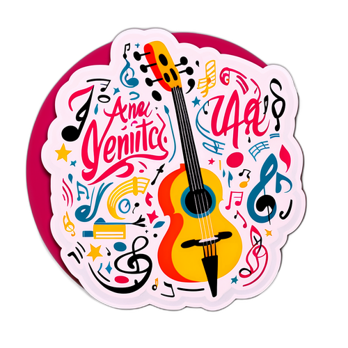 Citazione ispiratrice di Beatrice Venezi con note musicali