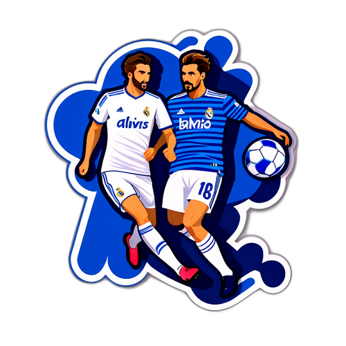 Stylisert Fotballkamp: Alavés vs Real Madrid