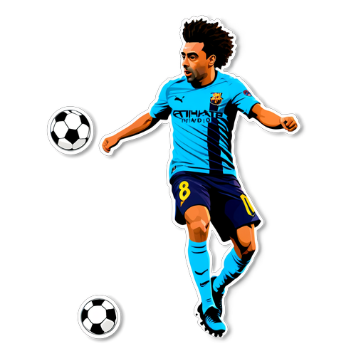 Apliqué Dinâmico de Xavi Simons em Ação