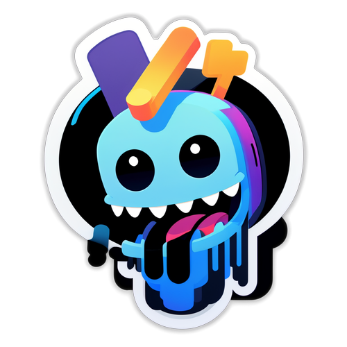 Gumawa ng Sticker na May Glaring Discord Logo at Pahina na 'Is Discord Down?'