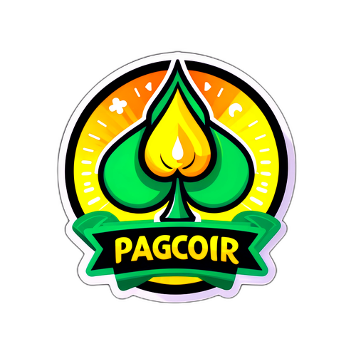 Masayang Sticker ng PAGCOR