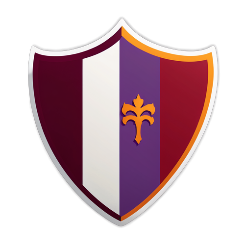 Felejthetetlen Rivalizálás: Fiorentina és Roma Logói Egymás Mellett – Fedezd Fel az Olasz Futball Beragyogását!