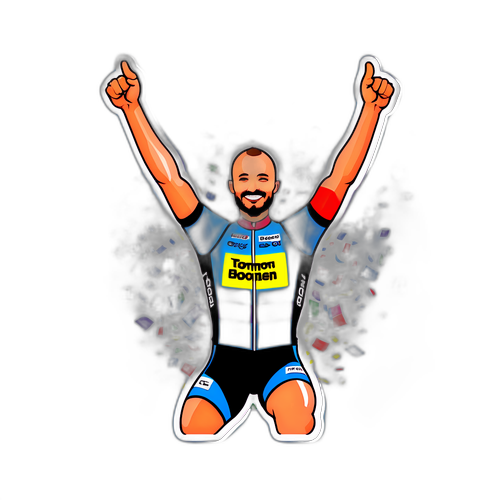 Tom Boonen Vieringsticker
