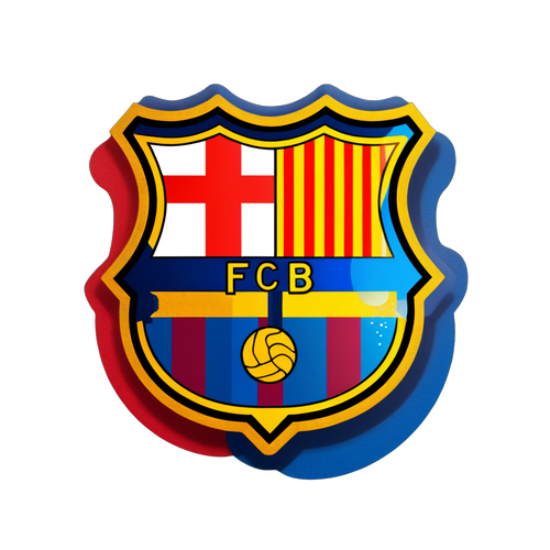 Força Barça! Det Utrolige Klistermærke, der Hylder FC Barcelonas Rige Historie!