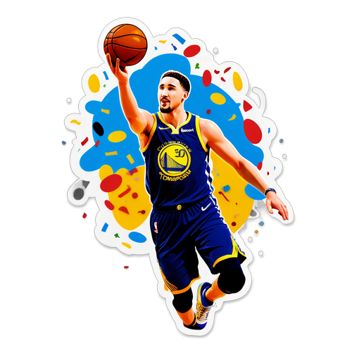 Hala! Klay Thompson: Ang Hari ng Court sa Pagdiriwang ng Tagumpay!