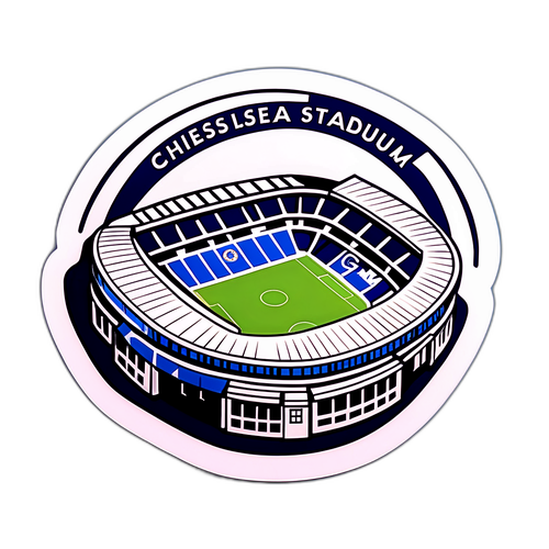 첼시 홈구장 아트 스티커