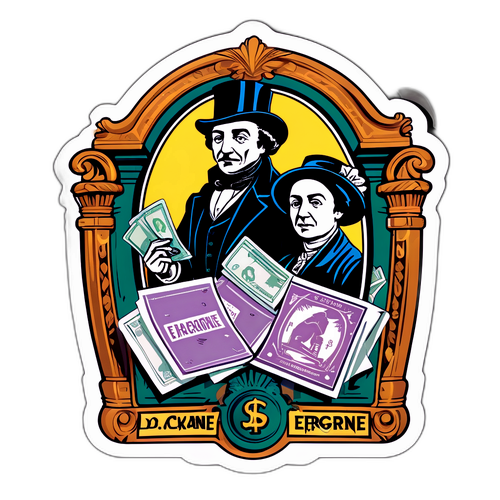 Autocollant dramatique sur les fraudes de la Caisse d'Épargne