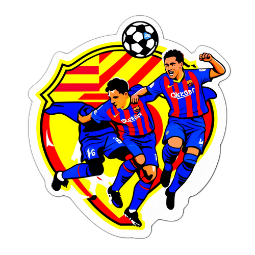 FCK-spillere i aktion mod Barcelona