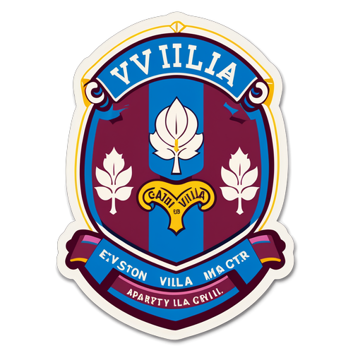 Csodálatos Vintage Poszter: Aston Villa és Everton Mágikus Mérkőzése!