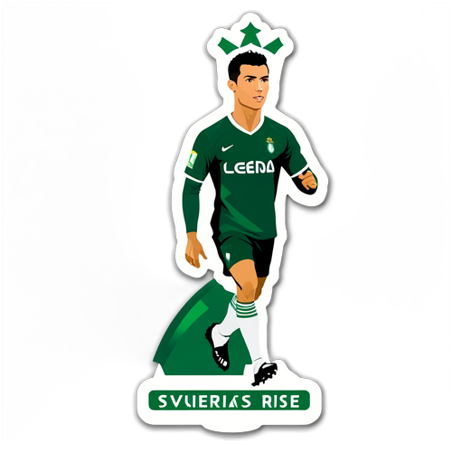 Stiker Tematik Liga Saudi Cristiano Ronaldo