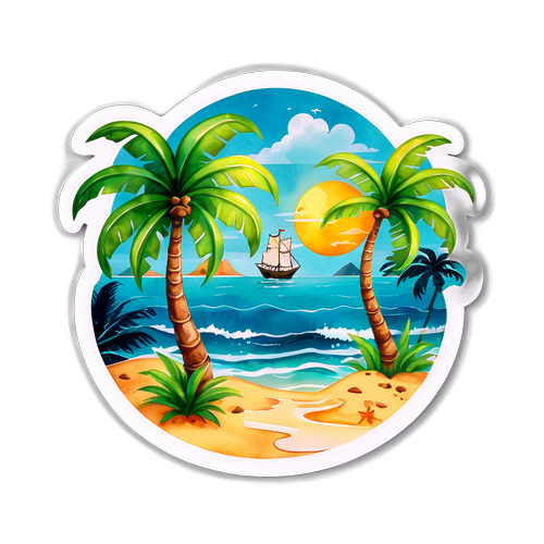 Spiaggia Tropicale per Pirati dei Caraibi 6