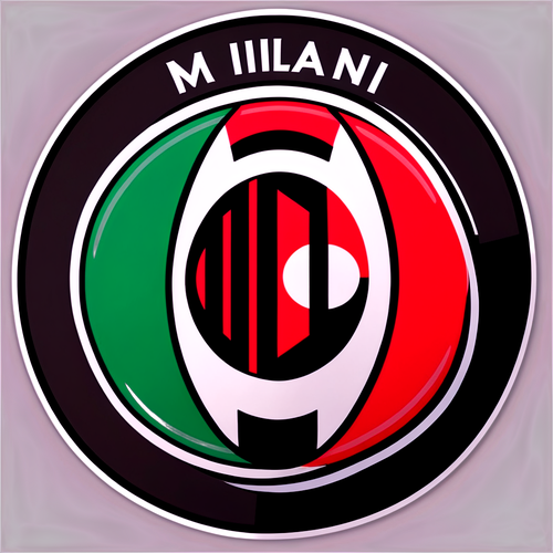 AC Milan w Nowym Wydaniu: Logo i Flaga Włoch w Kulisach Piłkarskich!