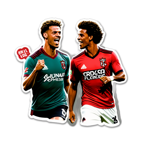 Sticker do Jogo Flamengo x Fluminense