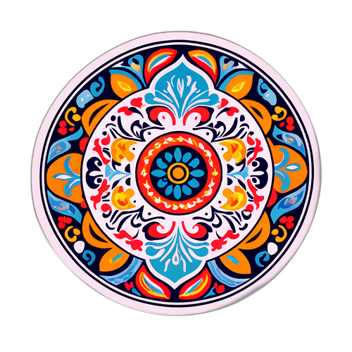 Ζεστή και Φιλόξενη Αυτοκόλλητη Ετικέτα