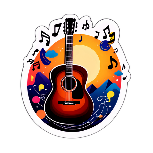 Autocollant inspiré par Noel Gallagher