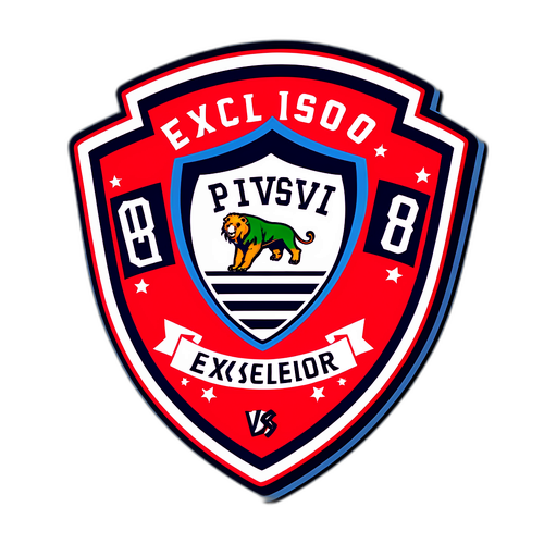 Sticker ya Kizamani ya PSV dhidi ya Excelsior