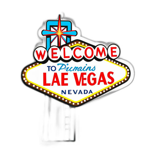 Sticker cu Motive Clasice din Vegas