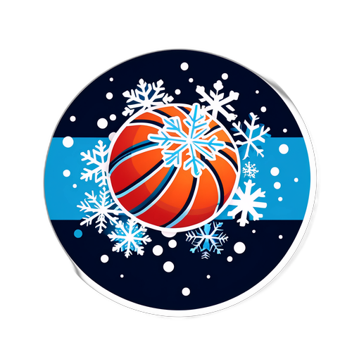 Basketbol na may Disenyong Niyebe