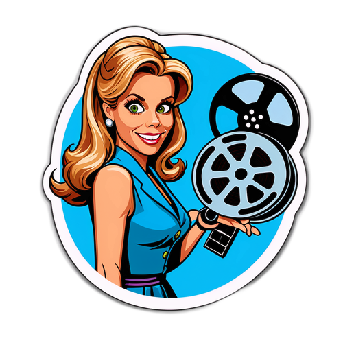 Cheryl Hines i en fantasifull stil