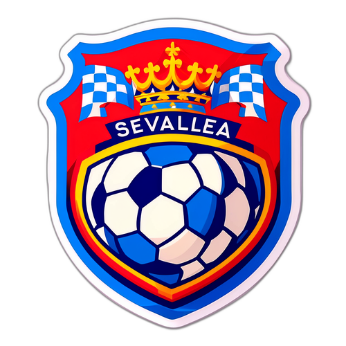 Logo retro pentru meciul dintre Real Sociedad și Sevilla