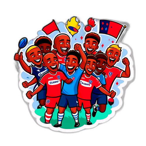 Sticker ya Clermont Foot na Boulogne