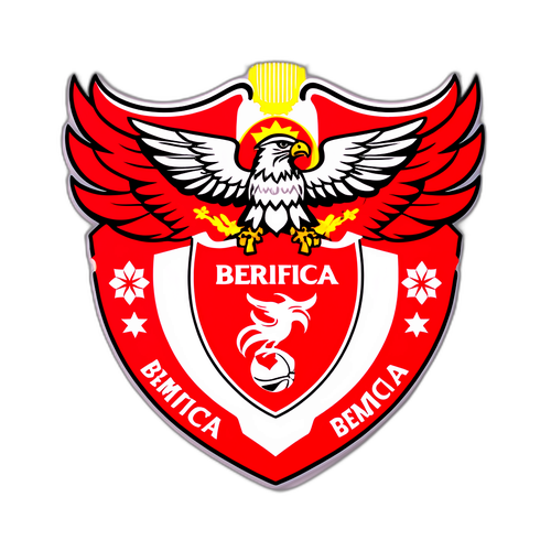 Benfica Csapat Szellemét Kifejező Matrica