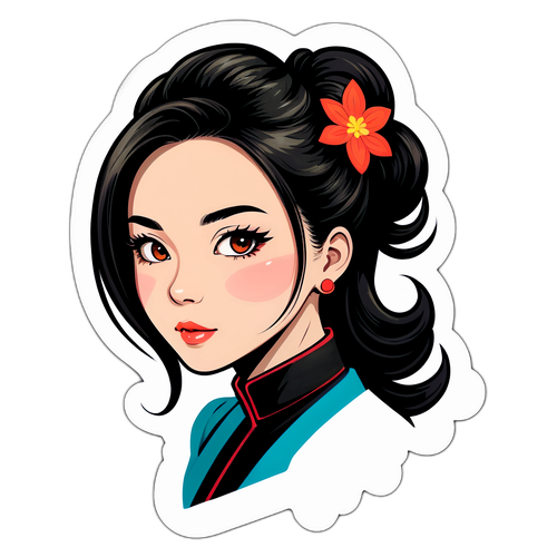 林郁希個性特徵主題貼紙