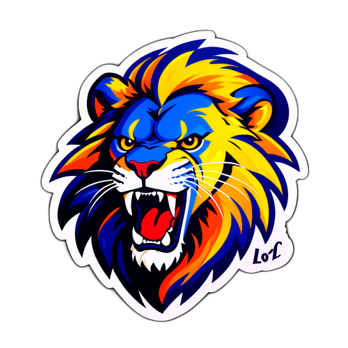 Emblemu ya Lyon FC na Simba Anayeangua