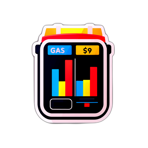 Yakıt Fiyat Artışları Sticker'ı