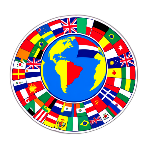 Sticker ya Gloria ya Ulimwengu