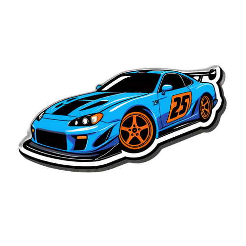 Autovehicul de curse pe pista de adrenalina