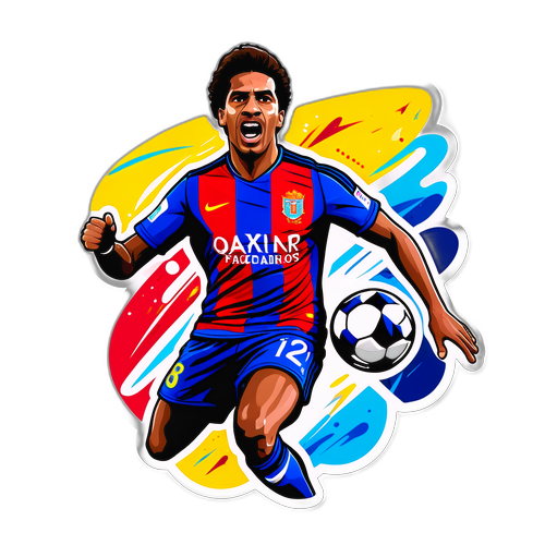 Stiker César Palacios di Lapangan